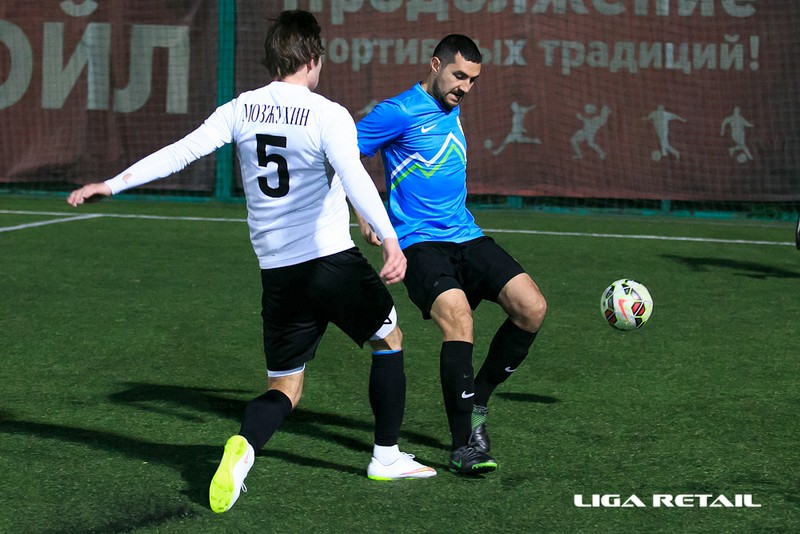 Состоялись матчи пятого тура чемпионата «LIGA RETAIL»